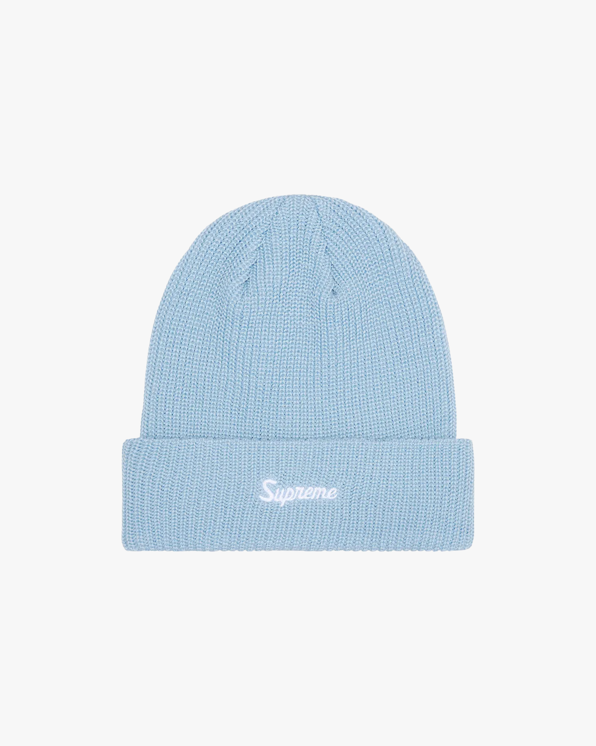 Supreme Loose Gauge Beanie (FW25) Light Blue