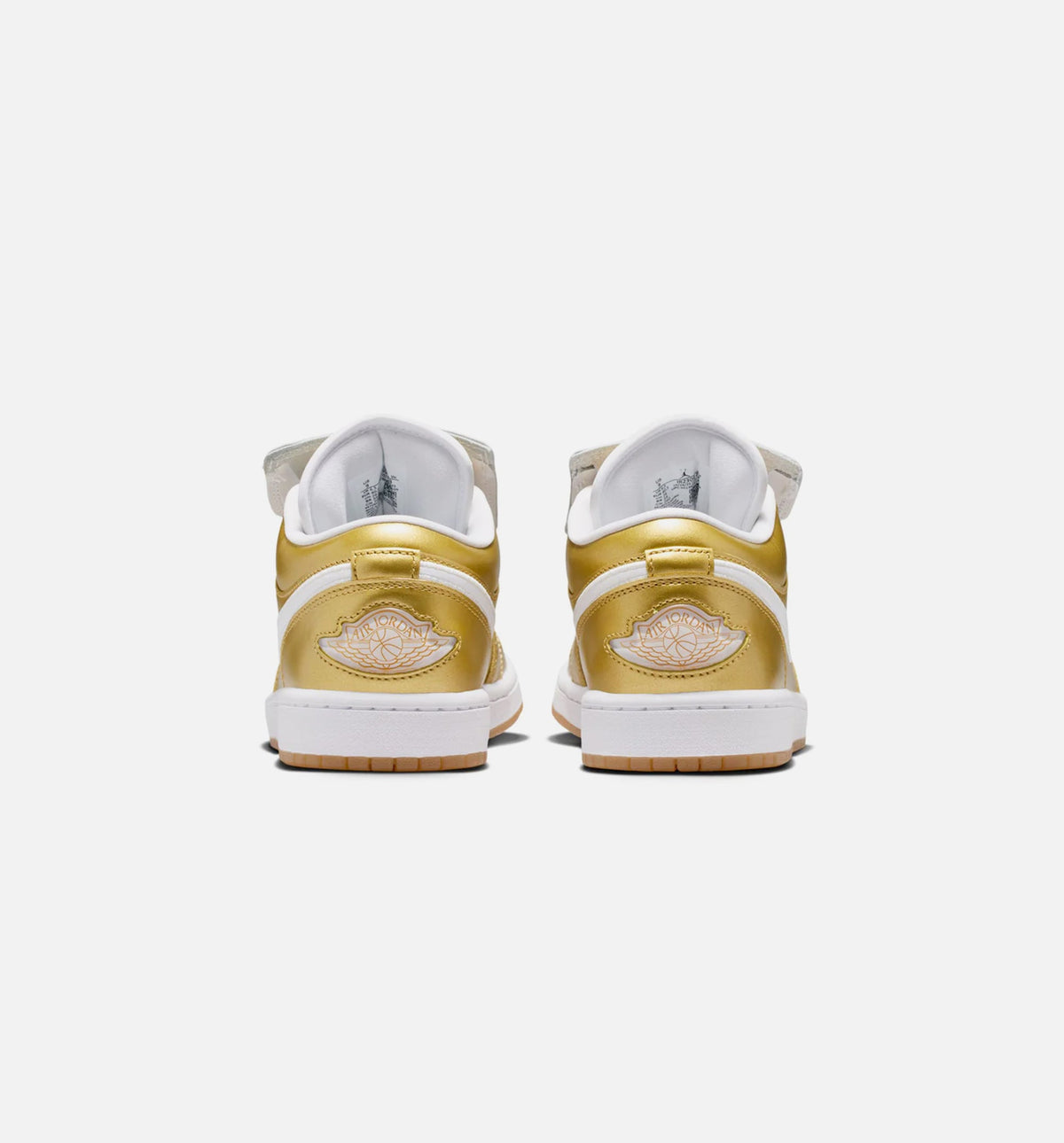 Air Jordan 1 Low “Gold / White / Gum Yellow” Women's Lifestyle Shoes
