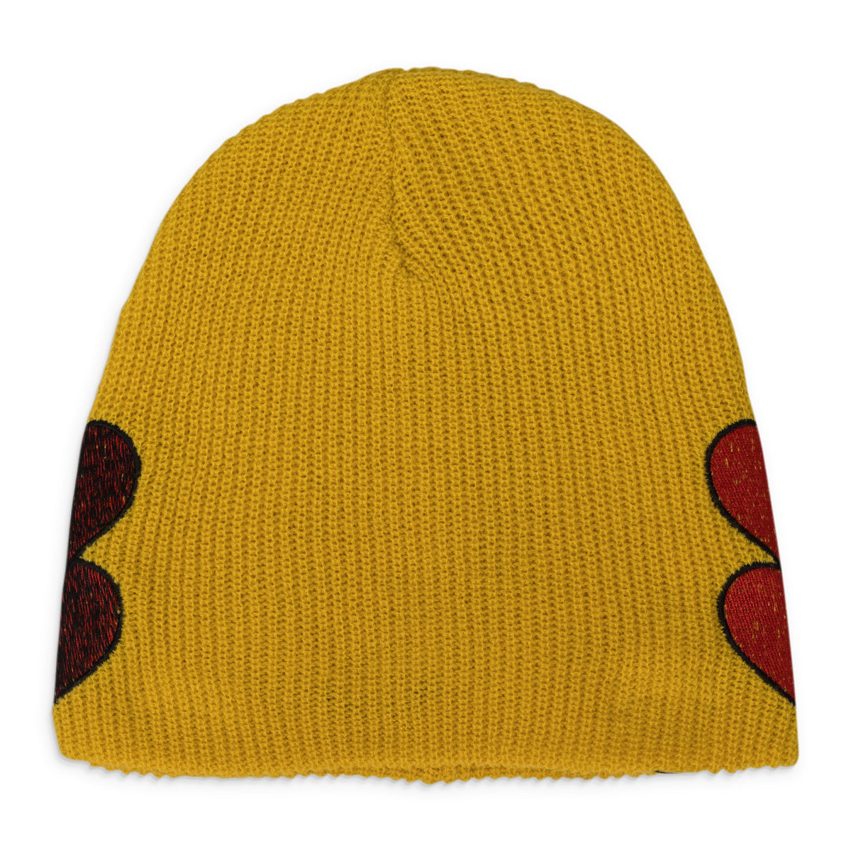 Yellow Heart Beanie
