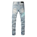 AMIRI Slim Jeans #8901 – Distressed Cotton Denim