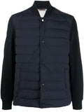 Herno contrasting-sleeves padded jacket