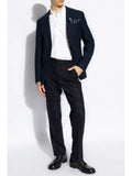 ETRO worked weave jersey jacket