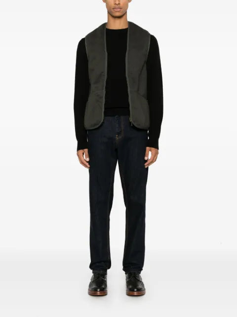 Barbour warm pile zip-in liner waistcoat