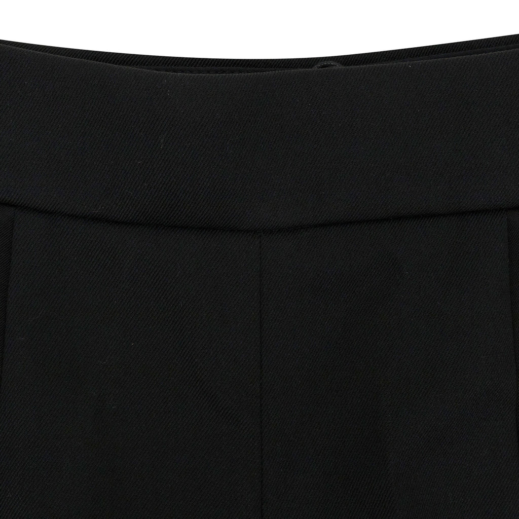 BLACK CIGARETTE STRAIGHT-FIT PANT