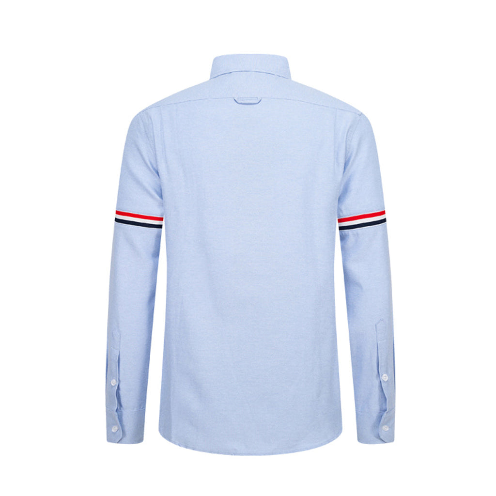 Classic Four-Bar Solid Dress Shirt | Thom Browne