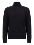 Zanone turtleneck cuffed-sleeve sweater