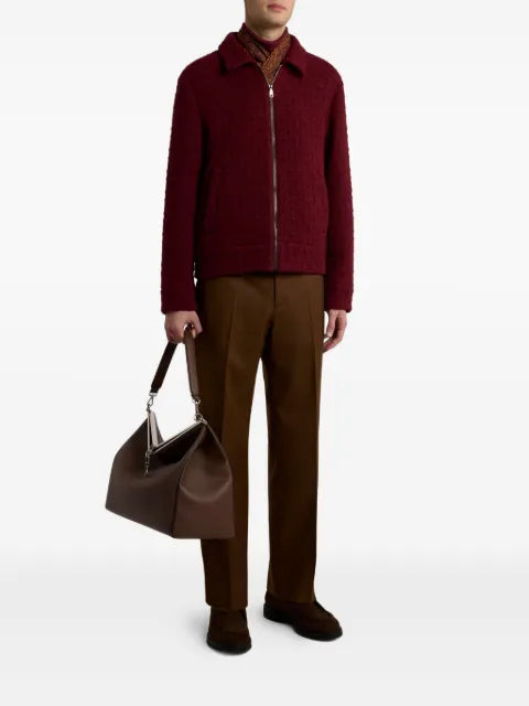 ETRO Pegaso logo turtleneck sweater
