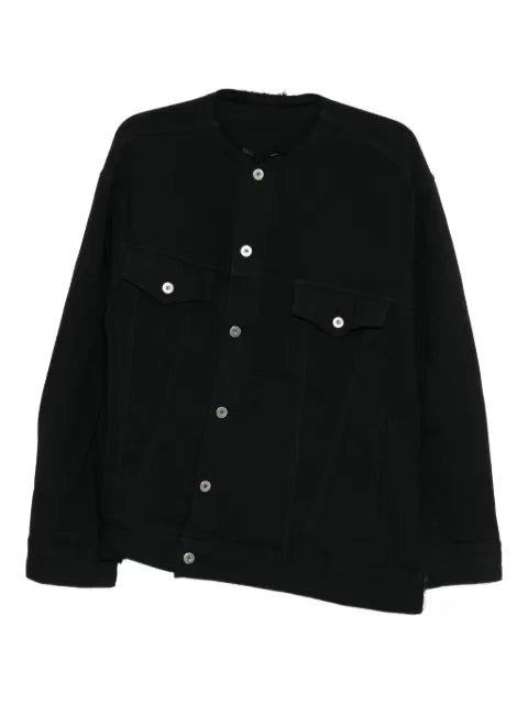 Black Comme Des Garçons crew-neck jacket
