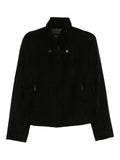 TEAM WANG design corduroy raw-edge jacket