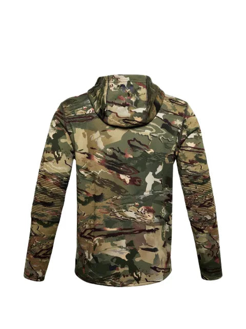 Under Armour camo-pattern fleece hoodie