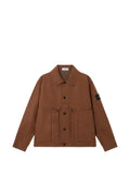 Stone Island 4100010 double-coated cotton ripstop jacket