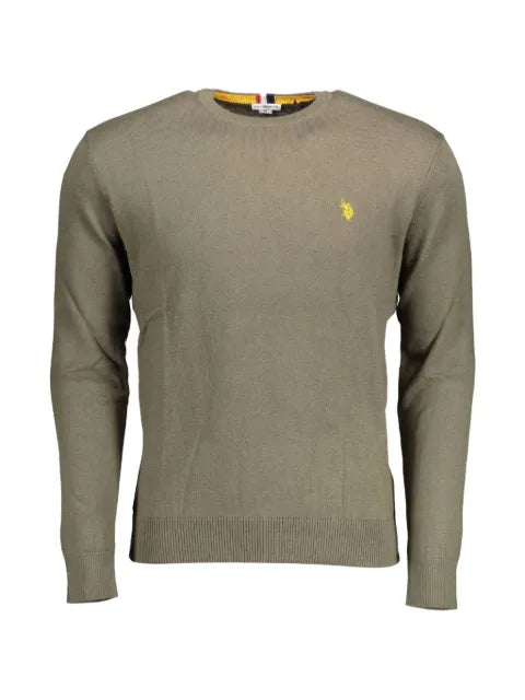 U.S. POLO ASSN. embroidered-logo crew-neck jumper