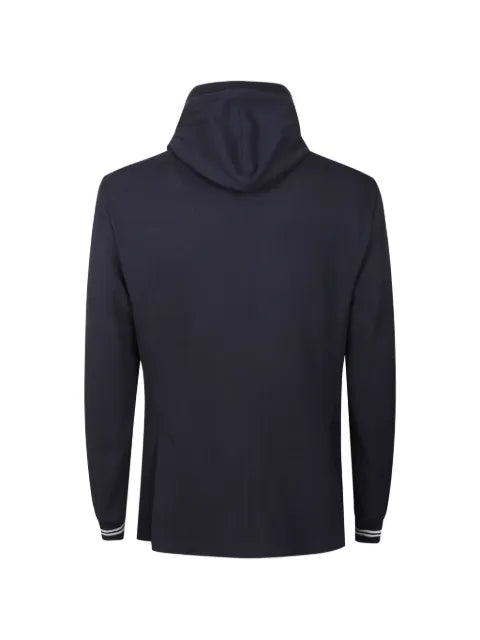 Eleventy hooded layered blazer