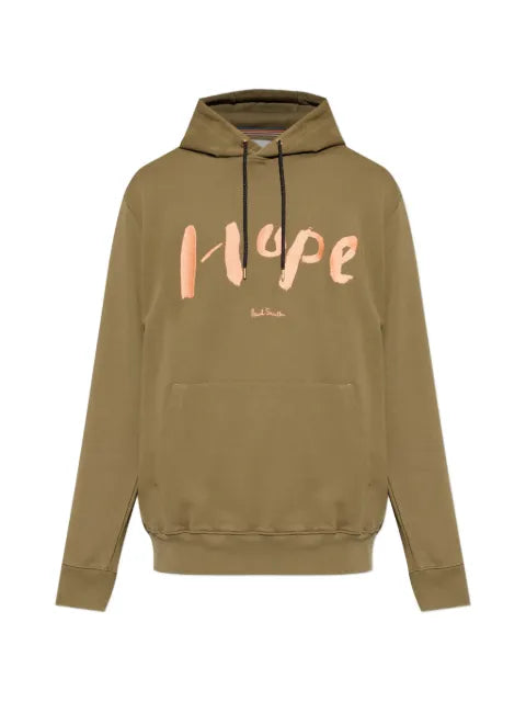 Paul Smith Hope-print drawstring hoodie