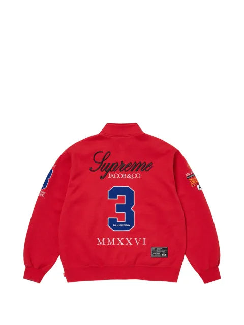 Supreme x La Martina x Jacob & Co zip-up sweater