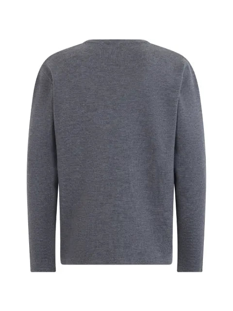 slowear crew-neck long-sleeve sweater