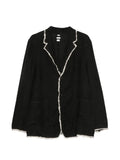 Post Archive Faction raw-edge notched-lapel jacket