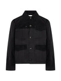YMC Files corduroy-panelled jacket