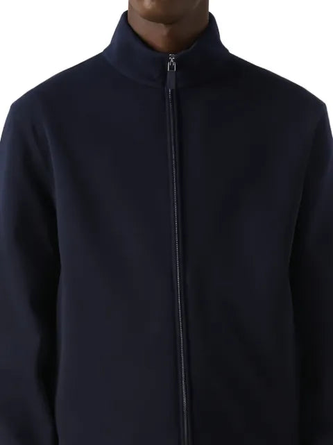 Zegna zip-up high-neck sweater