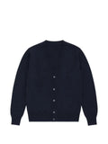 Emporio Armani logo-embroidered V-neck cardigan