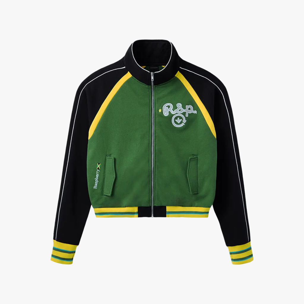 GV Gallery Jamaica Berry Jacket Green/Yellow/Black