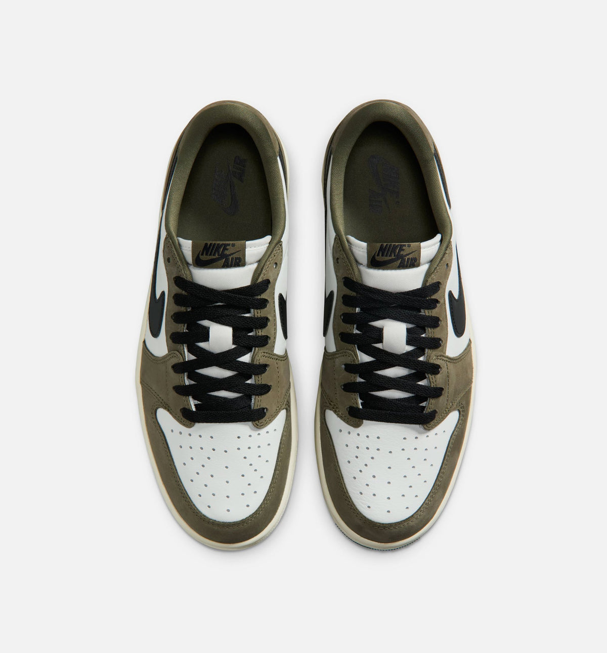 Air Jordan 1 Low OG Men's – Medium Olive/Black/Summit White/Sail