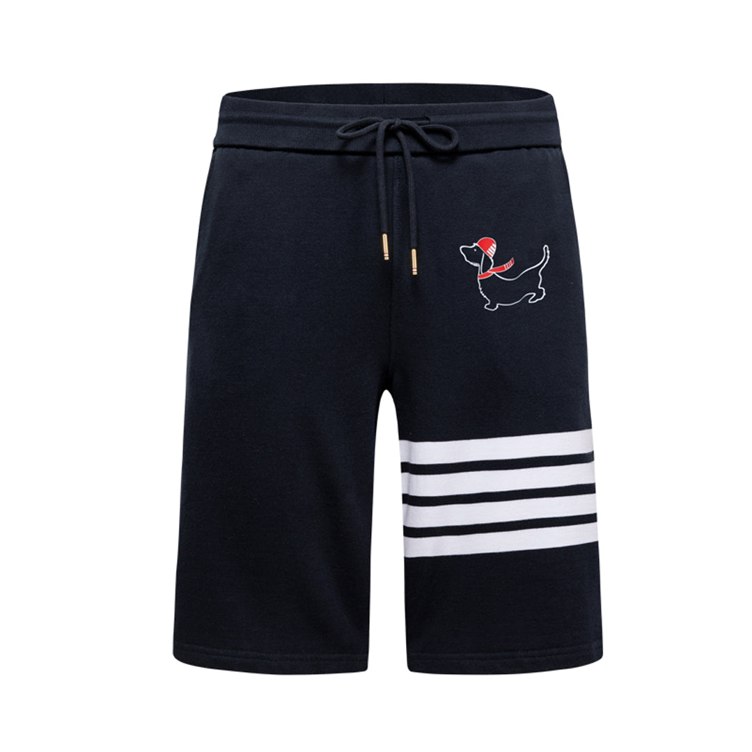 Thom Browne Style Puppy Shorts