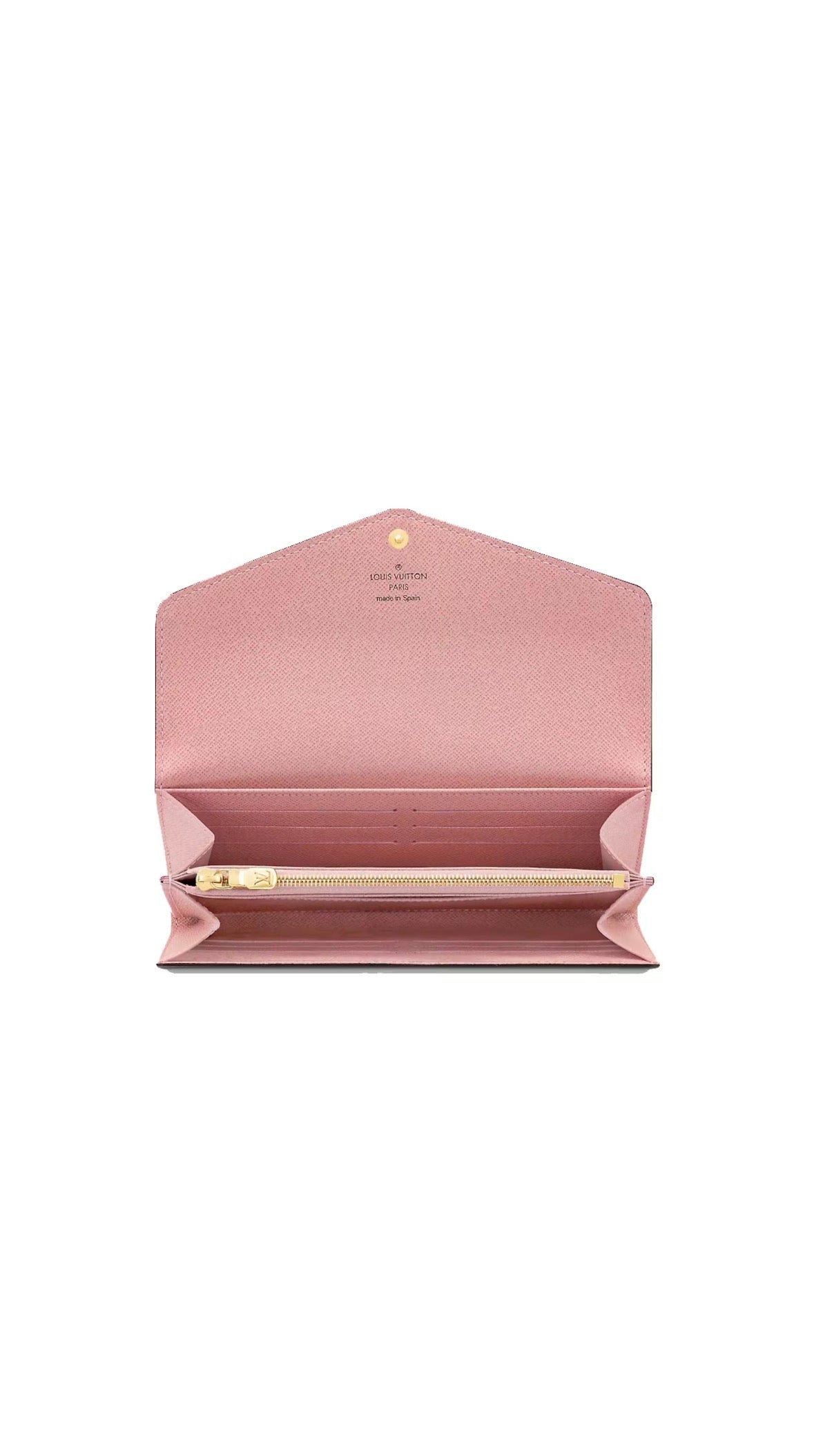 Louis Vuitton Sarah Wallet Monogram Rose Ballerine