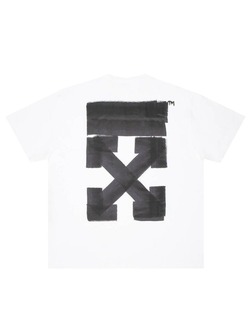 Off-White Jumbo Marker Short Sleeve Over Tee White/Black