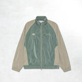 Les Deux Shiny Crisp Track Jacket: Tea Green