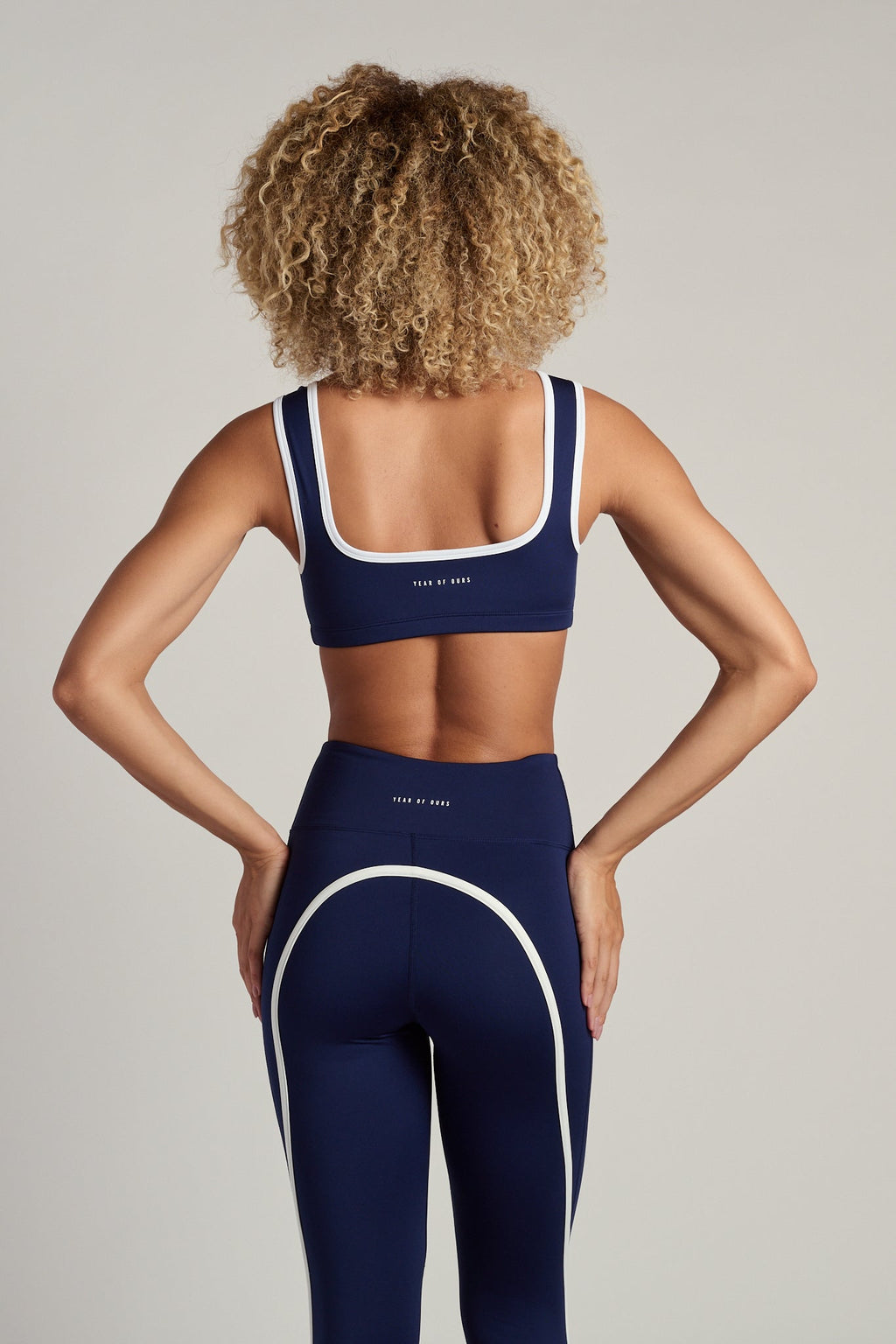 Recycled Contrast Staple Bra