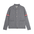 Unisex Herringbone Cardigan Jacket