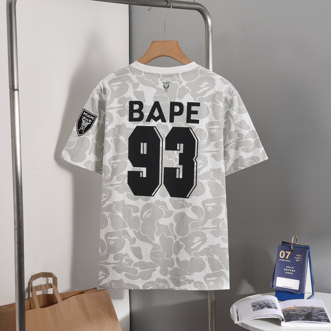 BAPE Miami 93 Camo Graphic T-Shirt