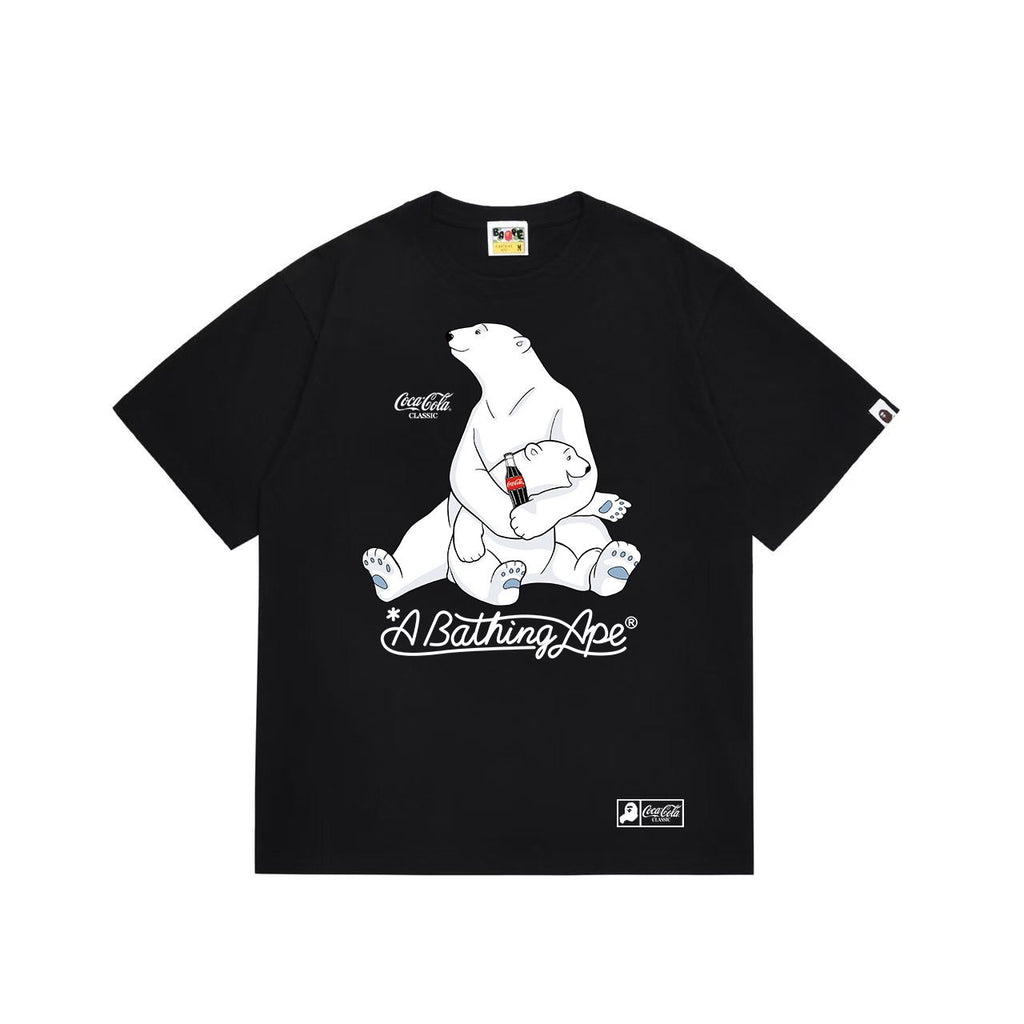 BAPE Polar Bear Coca-Cola Graphic T-Shirt