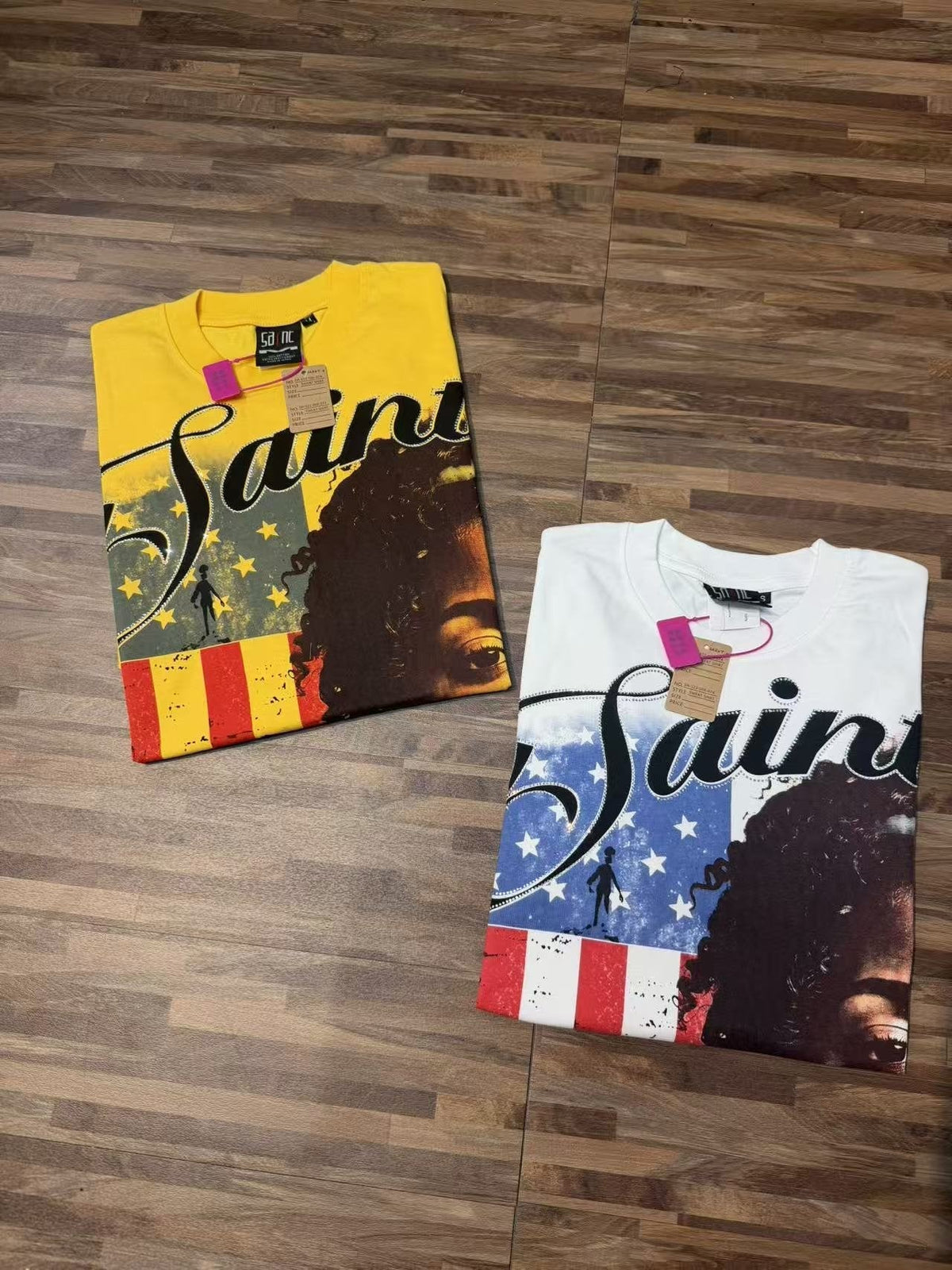 SAINT Glowing Street Queen Graphic T-Shirt
