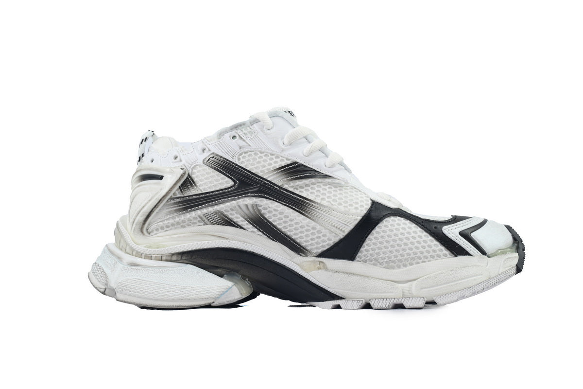 Balenciaga Runner Sneaker Gradient White Black 772774 WRUNG 9010
