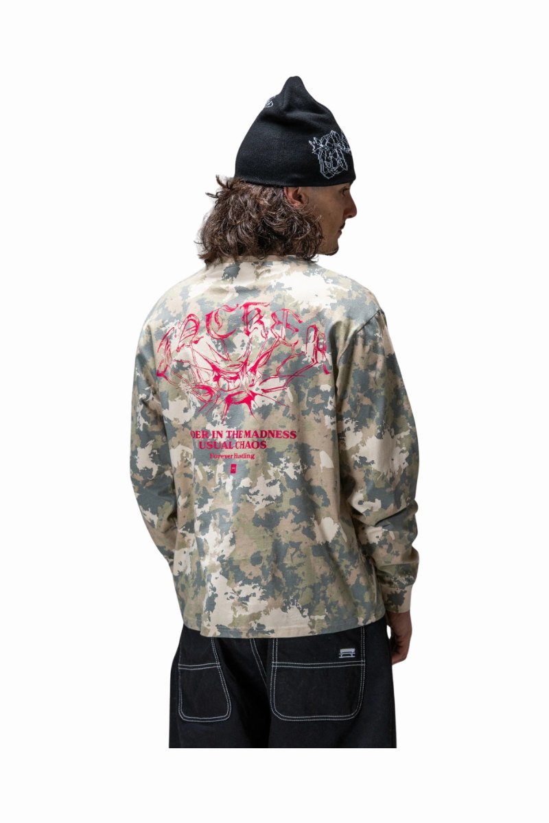 JACKER N°1890 L/S T-SHIRT Camo
