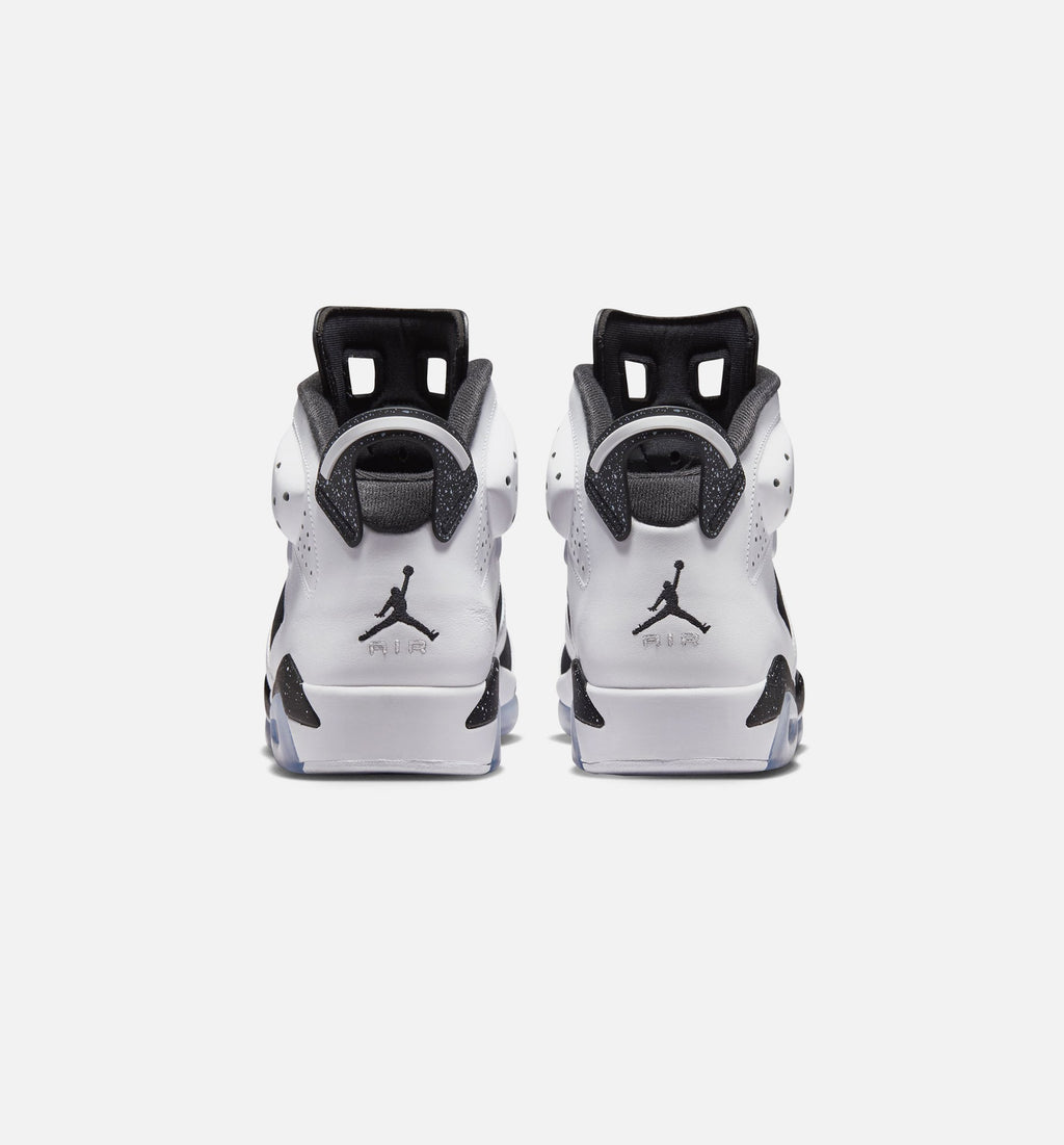 Air Jordan 6 Retro 'Black and White' - Men's Lifestyle Sneaker (Black/White)