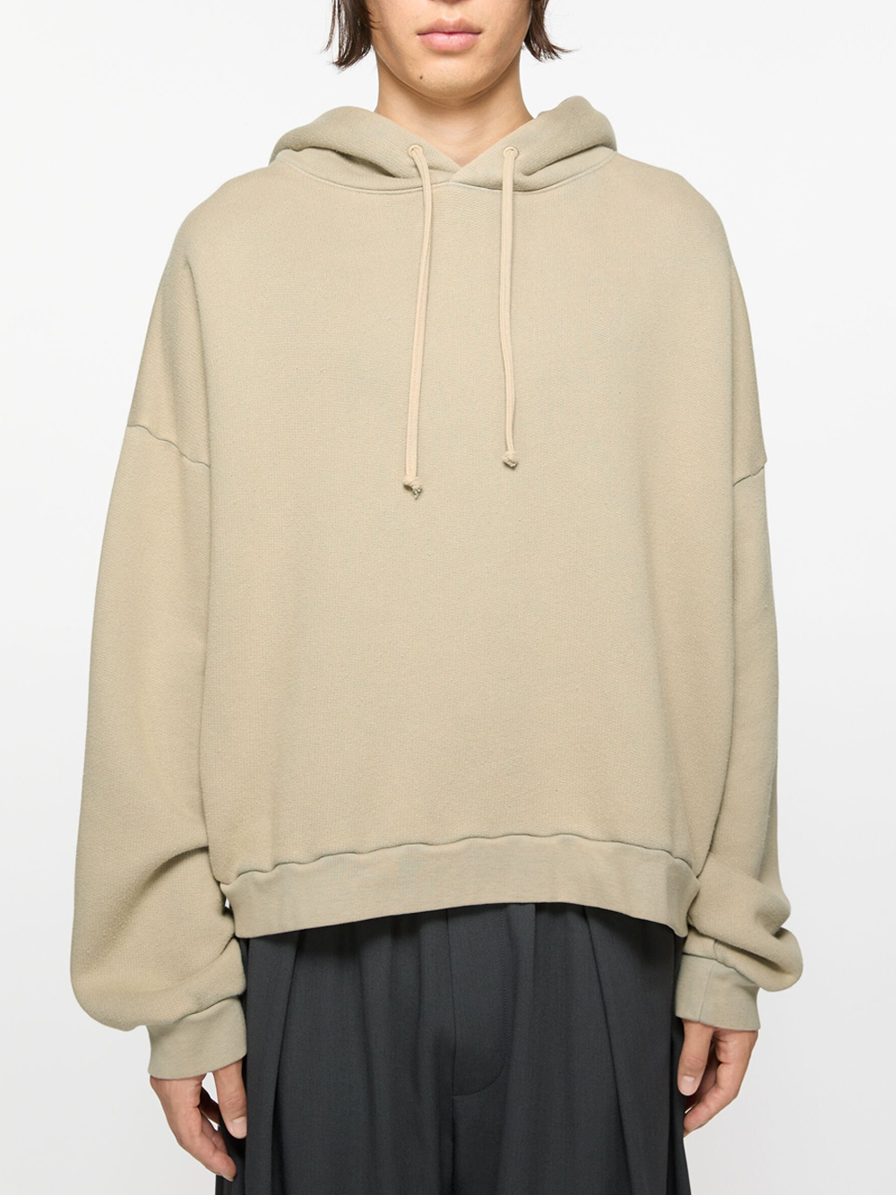 Acne Studios Hooded Sweater in Beige