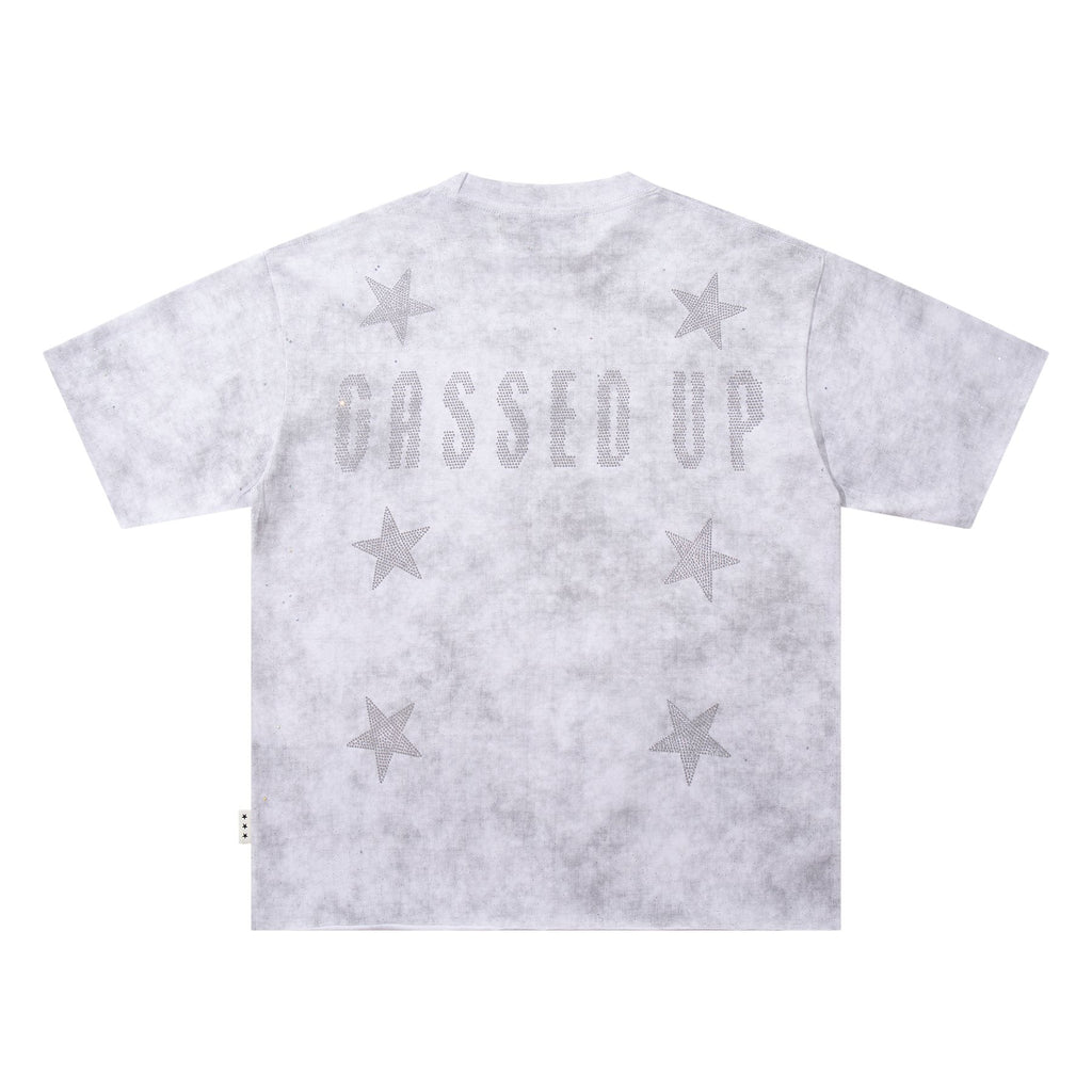 BKYS Revival Gassed Rhinestone Graphic T-Shirt