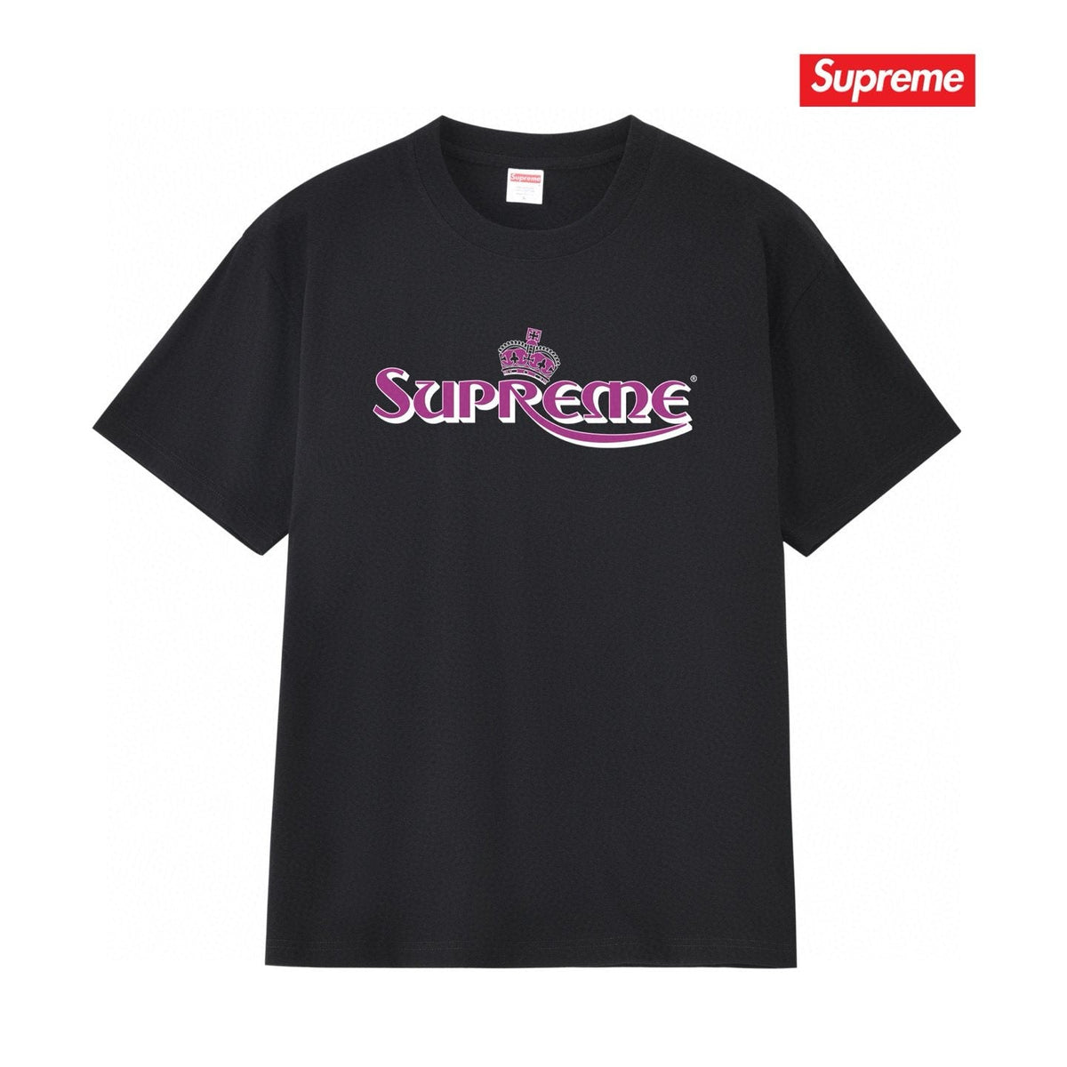 Supreme Crown Graphic Short-Sleeve T-Shirt